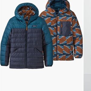 Water Repellant Reversible Down Hoody Jacket